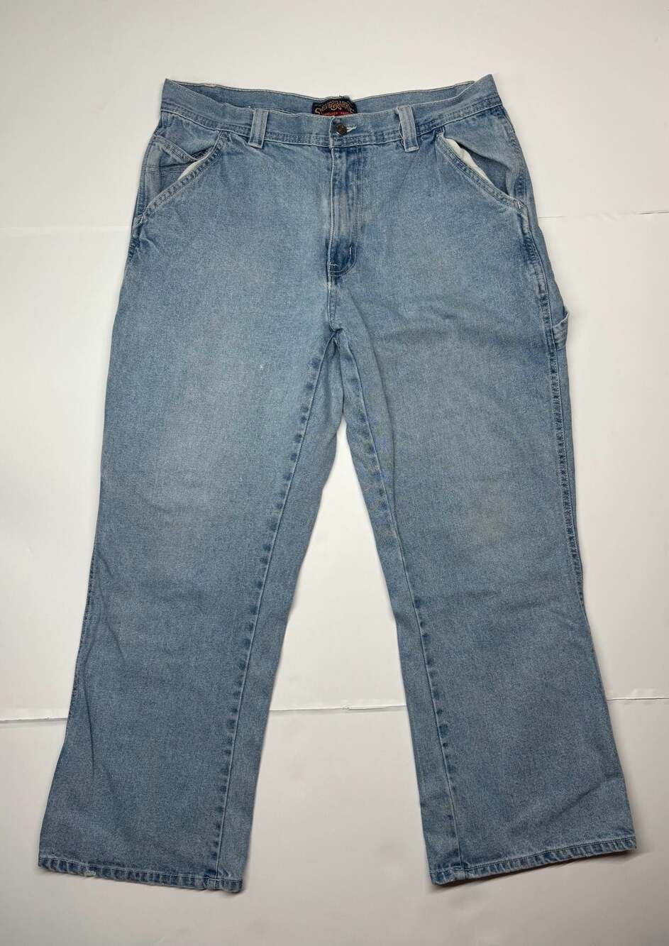 Steve & Barry's Carpenter Jeans Light Wash Denim Men's 34x30